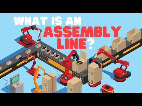 Video: Ano ang factory assembly line?