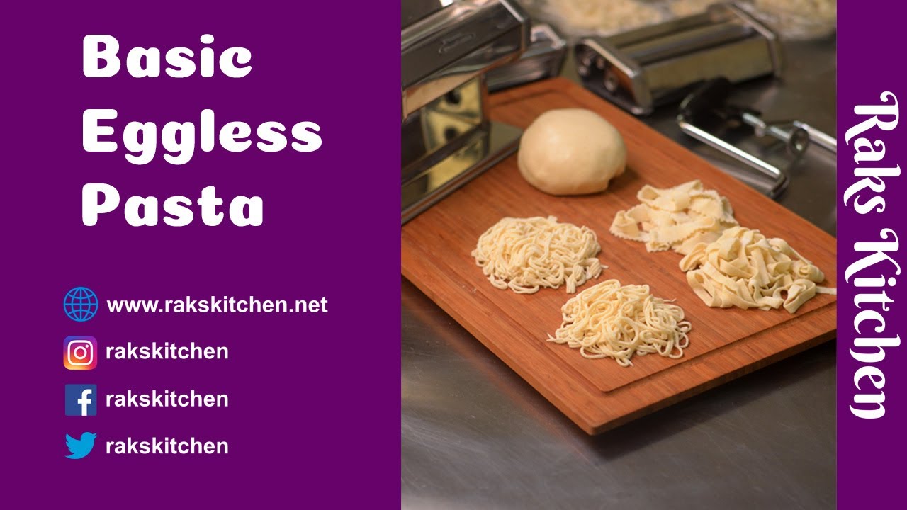 Image result for Homemade Eggless pasta, basic pasta dough - YouTube
