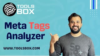 How To Use Meta Tags Analyzer | WWW.TOOLSBOX.COM
