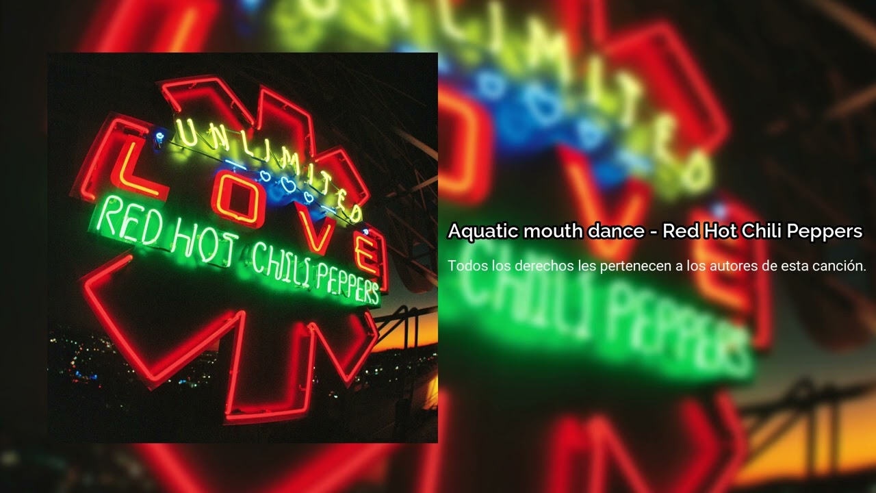 [KARAOKEinstrumental] Aquatic mouth dance Red Hot Chili Peppers