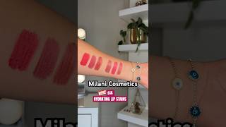 NEW ✨ MILANI COSMETICS $14 LIP STAINS!!! SWATCHES &amp; DEMO ✨ #affordablemakeup