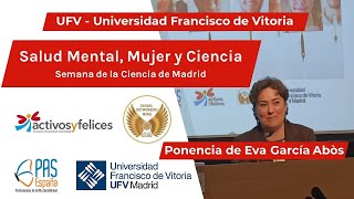 Eva García Abòs en la Semana de la Ciencia de MADRID 2023