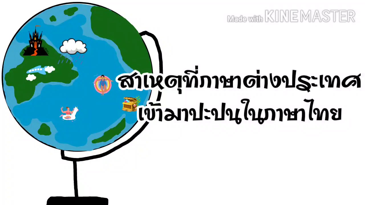 สาเหตุ​ที่ภาษาต่างประเทศเข้ามาปะปนในภาษาไทย