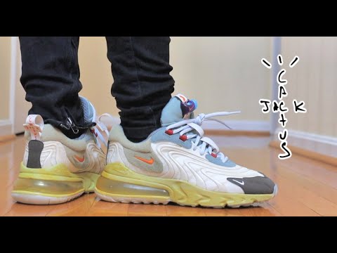Better In Hand Nike X Travis Scott 270 React Cactus Trail Review On Feet Youtube