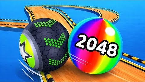 Ball Run 2048 vs Going Balls - All Levels SpeedRun Gameplay Android iOS Ep1