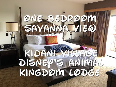 Kidani Village One Bedroom Savanna View Villa At Disney S Animal Kingdom Lodge