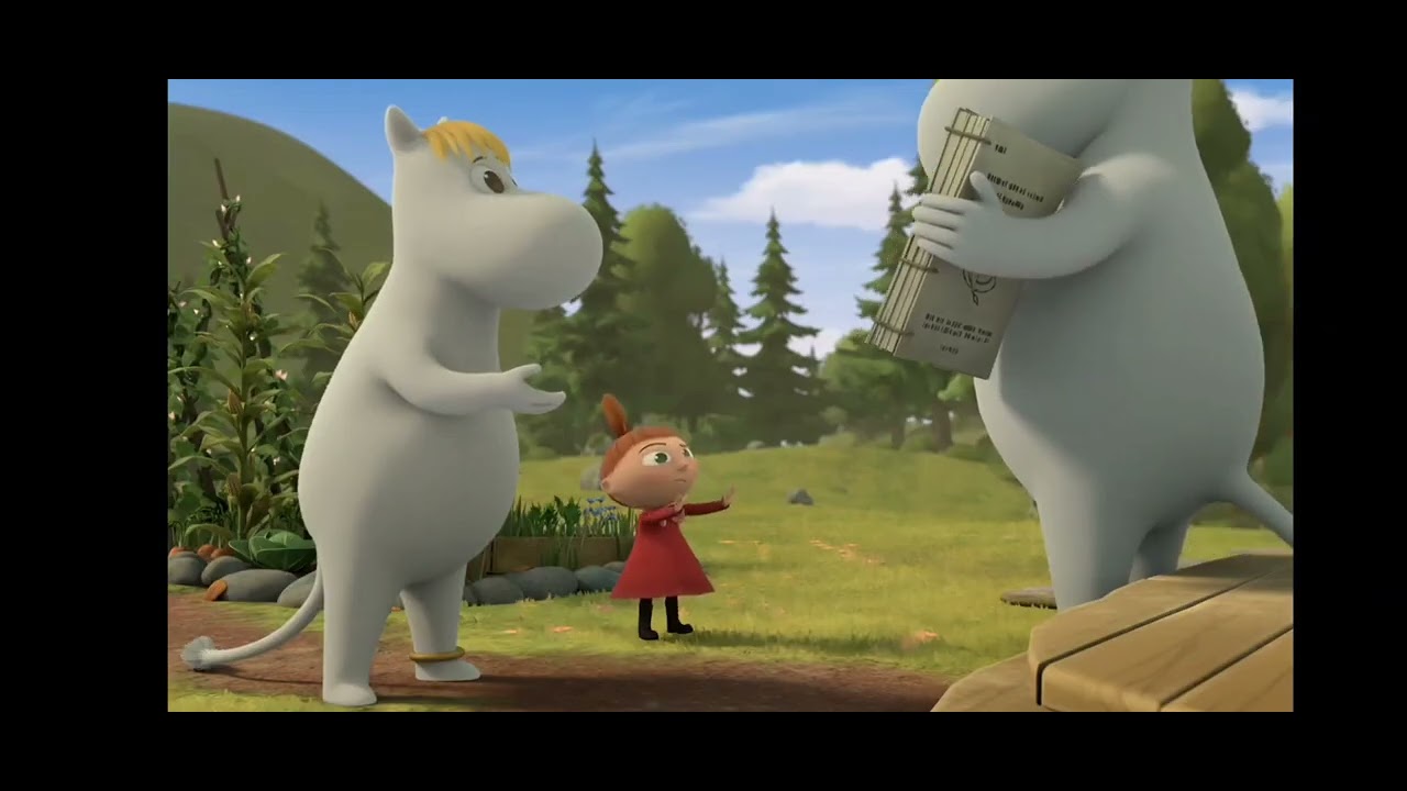 Moominpappa Pretending To Be Aunt Jane (Moominvalley)