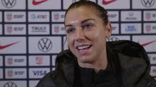 Alex Morgan Pre-Game Press Conference