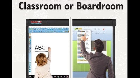 Parrot Interactive Whiteboard Demo