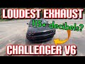 Top 5 LOUDEST EXHAUST Set Ups for Dodge Challenger 3.6L V6!