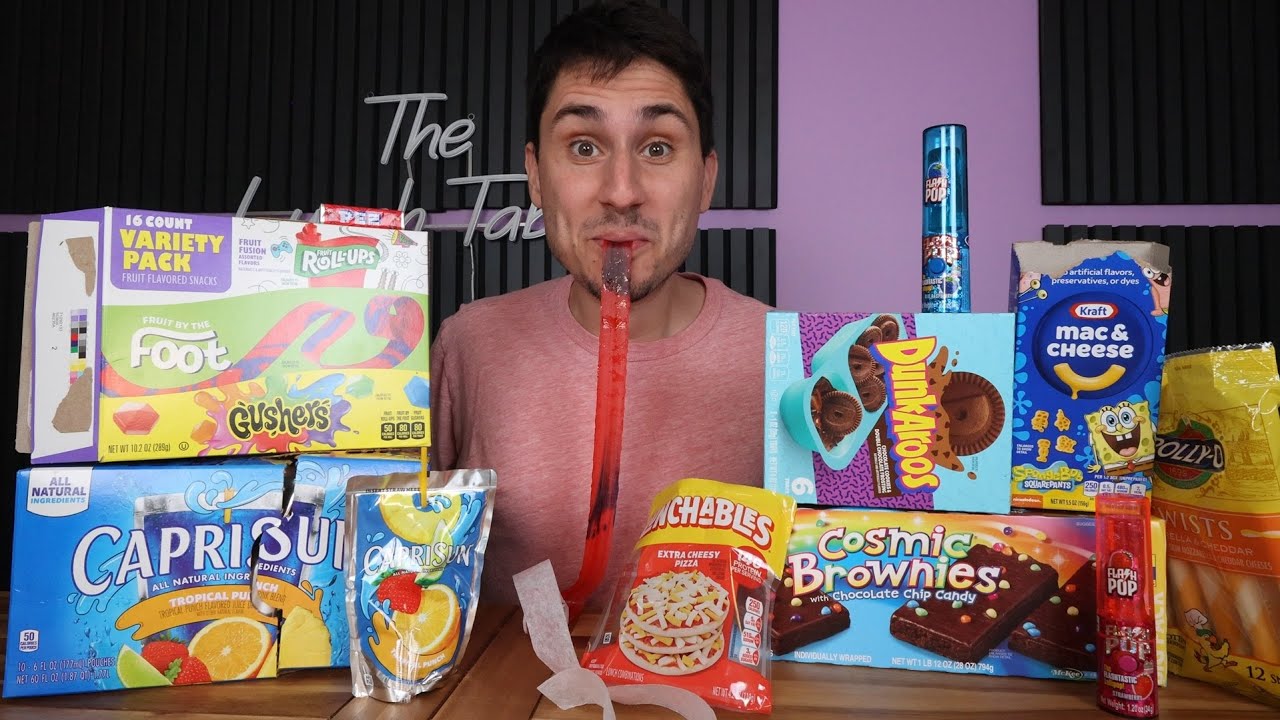 Testing Every Popular Snack From My Childhood!