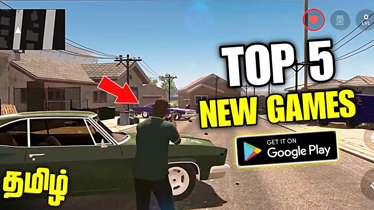 TOP 5 New Games For Android Tamil 💥 | Javid Tamil | Top 5 Games For ...