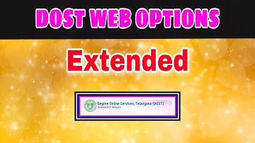 DOST 2nd Phase Web Options closing date extended||DOST-2020||#StudentWorld