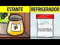 30 alimentos que has estado almacenando mal