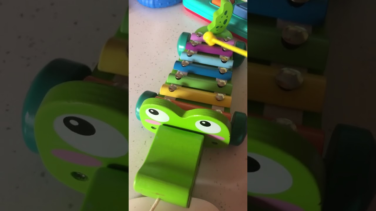 #crocodile #xylophone #toy #viral #satisfying #sound #asmr #asmrsounds #trending #shorts #viralshort