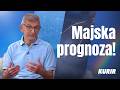 Detaljna prognoza do kraja maja - Stižu pljuskovi i olujni vetrovi!