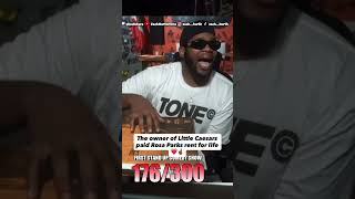 The owner of Little Caesars paid Rosa Parks rent ❤️🤞🏾 #zachhurth #shorts #clips