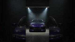 A deep purple Nissan Silvia S15 gets uncovered and fired up. 💜⚡ #shorts #nissan #jdm #cars #drift