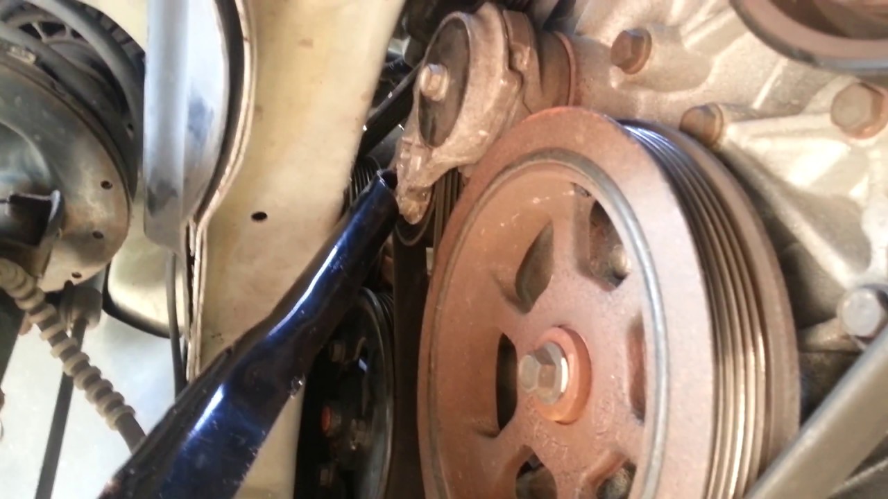 How to change an alternator on a 2006 Dodge Town and Country minivan 3.