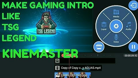 how to make a gaming intro like TSG Legend || make a free fire intro like TSG legend for kinemaster