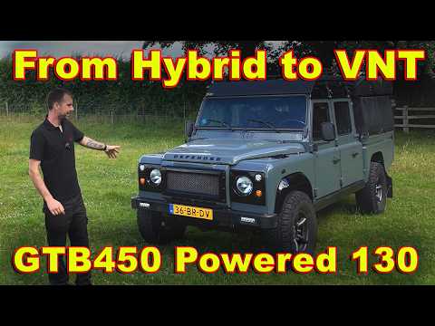 HEAVY Td5 130 Camper Goes From Hybrid Turbo to GTB450