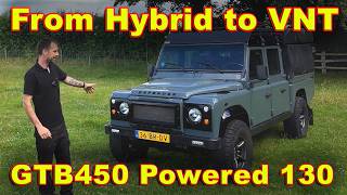 HEAVY Td5 130 Camper Goes From Hybrid Turbo to GTB450
