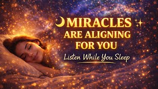 Something Beautiful Is Aligning For You 🌙✨ | 3 Hour Miracle Sleep Meditation
