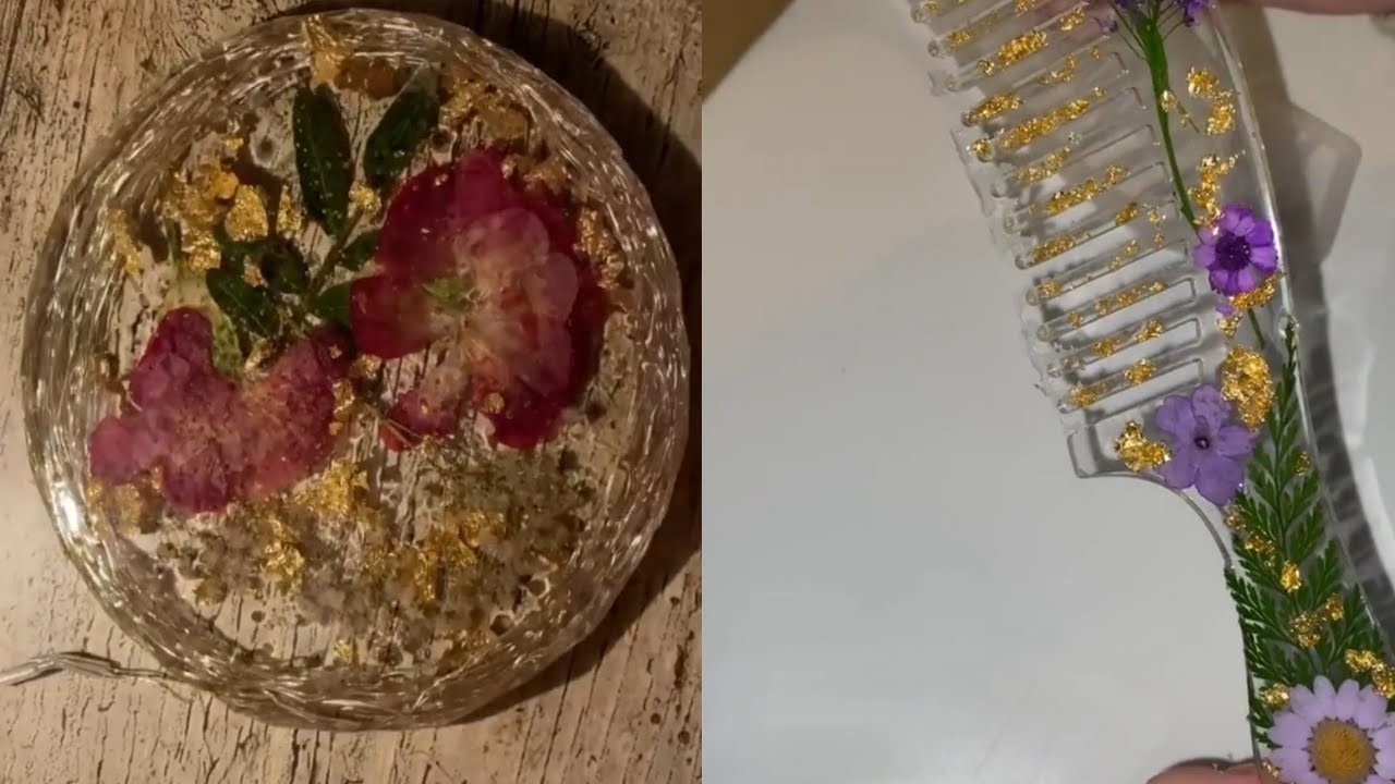 DIY | Beautiful Resin Arts and Crafts |TikTok Arts #10