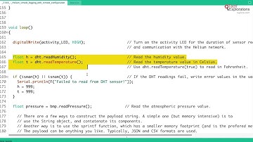 Tech Explorations - Arduino and Helium real sensor data sketch 9/12