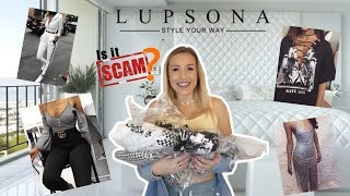 I SPENT $200 ON LUPSONA | Clothing Try-On Haul | Jessie Sims