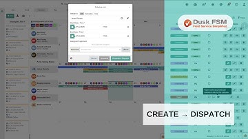 Field Service Workflow, Create and Dispatch Your First Job