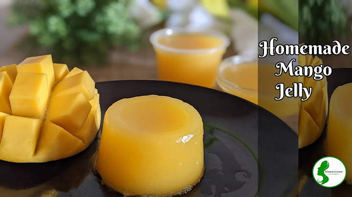 Homemade Mango Jelly || Mango Pudding Jelly|jello with gelatin powder | #fooddaily |EP-243