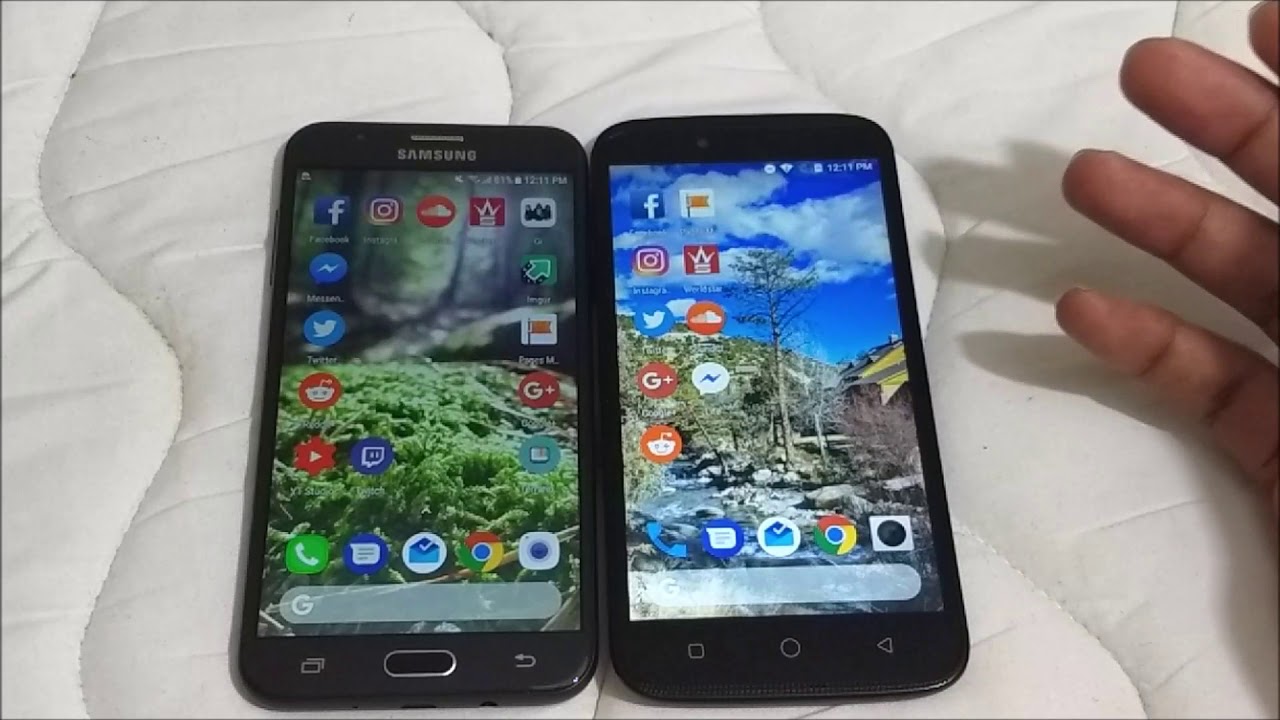 Samsung Galaxy J7 Sky Pro vs Coolpad Canvas: Lopsided Victory.