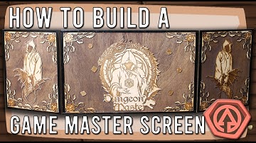 Build a Game Master Screen | Level Up Crafting | Land of Prova