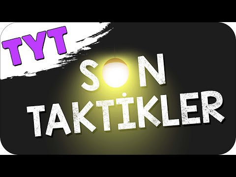 HER DERSE ÖZEL TYT 2022 SINAV TAKTİKLERİ  ✍ | MUTLAKA İZLE !