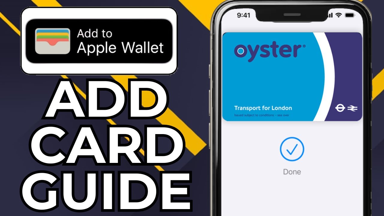 HOW TO ADD OYSTER CARD TO APPLE WALLET (2026)