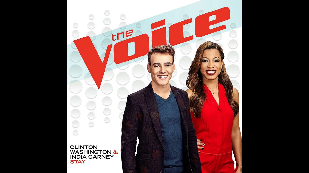 Clinton Washington & India Carney | Stay | Studio Version | The Voice 8