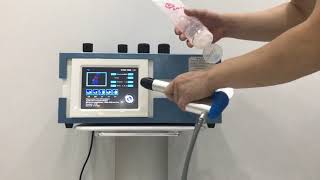 YT-SW2 Pneumatic Ballistic shock wave pain relief equipment physiotherapy shockwave therapy for ed