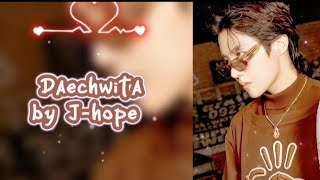 Daechwita - By J-hope AI 🔥| AI Cover - Lyrics | Original by SUGA #bts #ai #jhope #suga #aicover