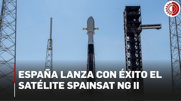 España lanza con éxito el satélite SpainSat NG II