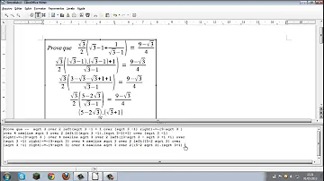 Qual é o tipo de linguagem do editor de fórmulas do LibreOffice Math?