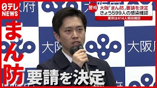 大阪で５９９人“感染”…「まん防」要請決定 “第４波”へ警戒（2021年3月31日放送「news every.」より）