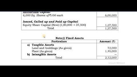 Internal Reconstruction- Volume 6