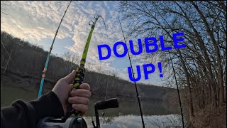 Fast Action CATFISHING on the Kentucky River (Non-stop action)