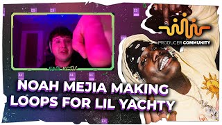 Noah Mejia making Loops for Lil Yachty 🚤🔥