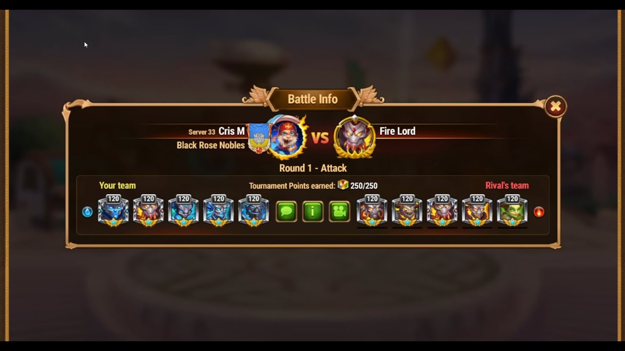 Hero wars - ToE - how to kill Fire Lord - W2D2 - 3rd way ASS