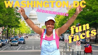 Fun Facts About Washington DC Monuments | Things To Do In Washington DC | This Bahamian Gyal