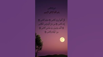 القرآن الكريم سورة الناس #egzonibrahimi  #quran #fyp #foryou #quran #explore