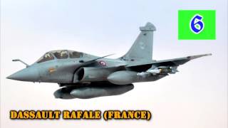 Top 10 Best Fighter Planes In The World 2016