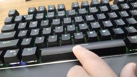 how to unpress the spacebar